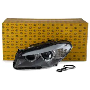 HELLA Hauptscheinwerfer + Stellmotor BI-XENON BMW 5er F10 F11 links 63117271911