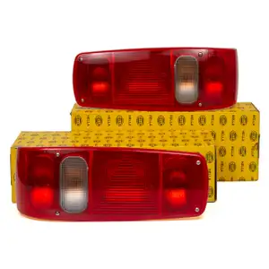 2x HELLA Heckleuchte R&uuml;cklicht f&uuml;r B&Uuml;RSTNER Wohnwagen Dethleffs hinten