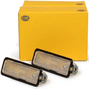 2x HELLA Innenraumleuchte PORSCHE 911 TARGA 928 911 (964) SPEEDSTER 911 (993)