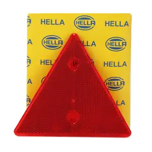 HELLA 8RA002020001 Reflektor R&uuml;ckstrahler ROT FORD DAF FENDT AGCO AEBI MAN JOHN DEERE
