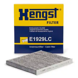 HENGST E1929LC Innenraumfilter Aktivkohle f&uuml;r FIAT 500 312 PANDA 169 FORD KA RU8