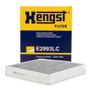 HENGST E2993LC Innenraumfilter Aktivkohlefilter MERCEDES W176 W246 C/X177 X156