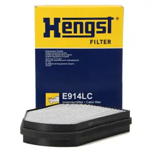 HENGST E914LC Innenraumfilter Aktivkohlefilter MERCEDES W202 C/A208 W210 R170