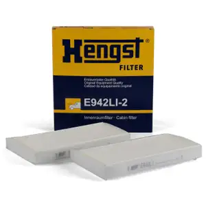 HENGST E942LI-2 Innenraumfilter Satz MERCEDES E-KLASSE W210 S-KLASSE W220 C215