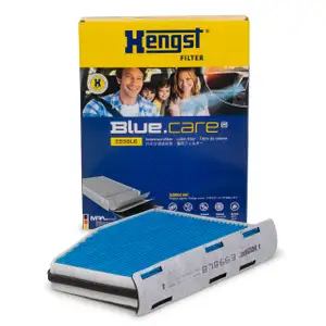 HENGST E998LB BLUE CARE Innenraumfilter ANTIBAKTERIELL f&uuml;r AUDI SEAT SKODA VW