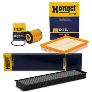 HENGST Filterset Filterpaket f&uuml;r MINI R50 R53 ONE 75 / 90 PS + COOPER 116 PS W10
