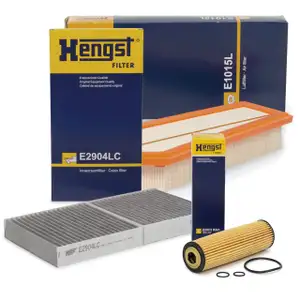 HENGST Filterset f&uuml;r MERCEDES-BENZ SLK R171 200 184 PS + 250 204 PS M271