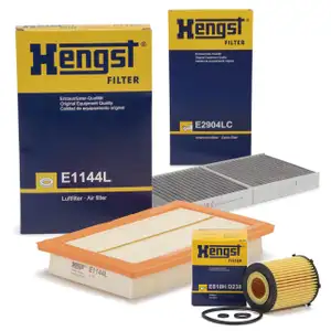 HENGST Filterset f&uuml;r MERCEDES SLC SLK R172 180 200 300 156 / 184 / 245 PS M274