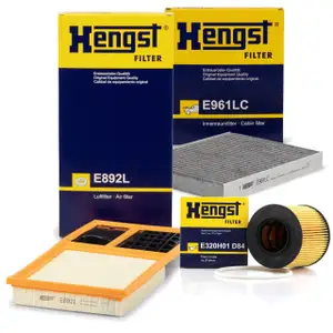 HENGST Filterset f&uuml;r SEAT Ibiza 3 4 SKODA Fabia 2 Roomster VW Polo 1.4 1.6
