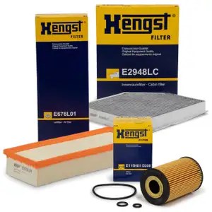 HENGST Filterset f&uuml;r AUDI A4 8K B8 A5 8T 8F Q5 8RB 2.0 TDI 120-177 PS
