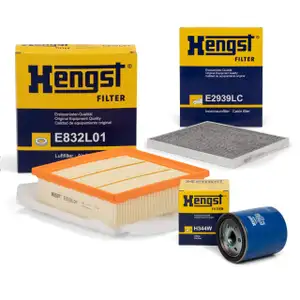 HENGST Filterpaket Filterset f&uuml;r OPEL CORSA E (X15) 1.0 90 / 115 PS