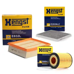 HENGST Filterset OPEL CORSA D 1.0 1.2 / LPG 1.4 / LPG bis Motornummer 19MA9234