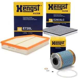 HENGST Filterset f&uuml;r BMW Z4 Roadster E85 + Coupe E86 Z4M 343 PS 2006-2008