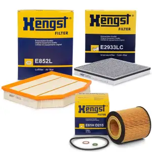 HENGST Filterset BMW Z4 E85 E86 2.5i 177 PS + 2.5si 211 / 218 PS + 3.0si 265 PS