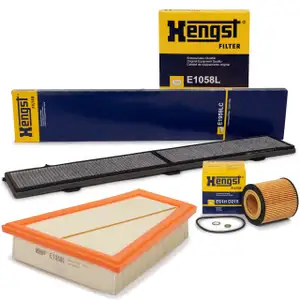 HENGST Filterset Filterpaket Inspektionskit BMW X1 E84 xDrive28i 245 / 258 PS