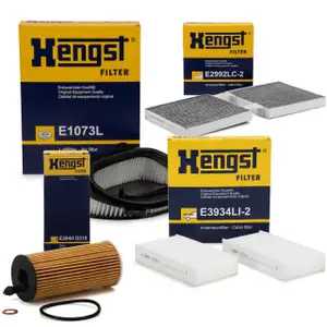 HENGST Filterset f&uuml;r BMW X3 F25 sDrive18d + xDrive20d + xDrive30d 136-286 PS