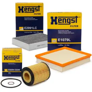 HENGST Filterset BMW 1er F20 F21 114i 116i 118i 120i + 3er F30 F31 316i 320i N13