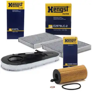 HENGST Filterset f&uuml;r BMW 5er F10 F11 F07 518d 320d 525d 530d 136-258 PS N47 N57
