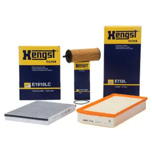 HENGST Filterset f&uuml;r AUDI Q7 (4LB) PORSCHE CAYENNE (9PA) VW TOUAREG (7L) 3.0 TDI