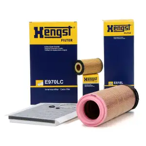 HENGST Filterset 3-tlg MERCEDES W203 CL203 S230 C 200/220 CDI C209 220 CDI OM646