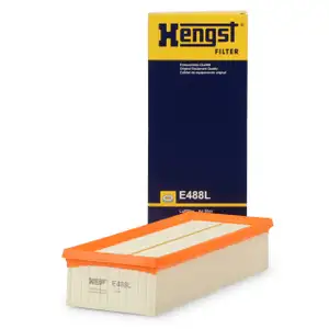 HENGST E488L Luftfilter AUDI SEAT LEON SKODA VW 1.4 TSI 1.8/2.0 TFSI 1.6-2.0 TDI