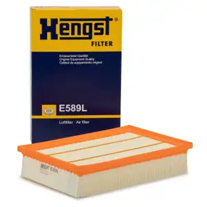 HENGST E589L Luftfilter f&uuml;r FORD FOCUS C-MAX FOCUS II VOLVO C30 S40 II V50 1.6 D