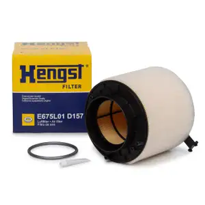 HENGST E675L01D157 Luftfilter AUDI A4 (B8) A5 (8T 8F) Q5 (8R) 2.7TDI 3.0/SQ5 TDI
