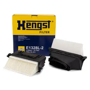 HENGST E1328L-2 Luftfilter Satz MERCEDES C-/E-/G-/M-/S-KLASSE 300-350 CDI OM642