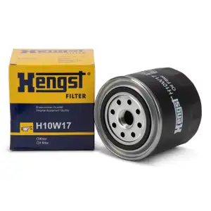 HENGST H10W17 &Ouml;lfilter f&uuml;r NISSAN ALMERA NP300 NAVARA PATHFINDER PRIMERA X-TRAIL