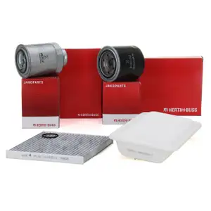 HERTH+BUSS JAKOPARTS Filterpaket Filterset f&uuml;r TOYOTA AVENSIS (T25) 2.0 D-4D