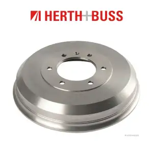 HERTH+BUSS JAKOPARTS Bremstrommel ISUZU D-MAX (8DH) 2.5 /3.0 DiTD hinten