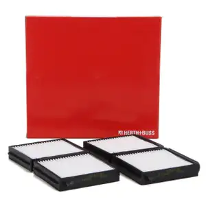 HERTH+BUSS JAKOPARTS Innenraumfilter Pollenfilter Satz MAZDA 323 VI 626 V