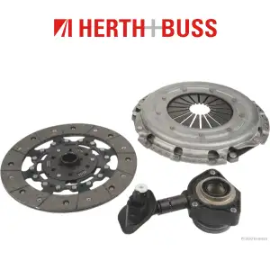 HERTH+BUSS JAKOPARTS Kupplungssatz MAZDA 3 (BK) 1.6 DI Turbo 109 PS bis 06.2009