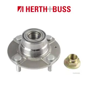 HERTH+BUSS Radnabe Radlager Satz f&uuml;r HYUNDAI ACCENT I (X-3) ohne ABS hinten