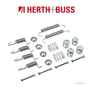 HERTH+BUSS JAKOPARTS Bremsbackenfedernsatz HYUNDAI i20 PB PBT 1.2 1.4CRDi hinten