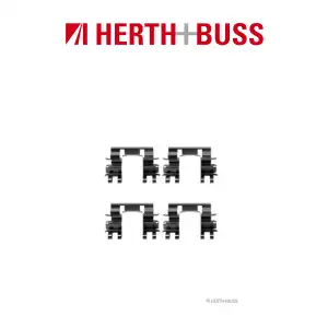 HERTH+BUSS JAKOPARTS Bremsbel&auml;ge Zubeh&ouml;rsatz HONDA CIVIC II Shuttle (EE) vorne