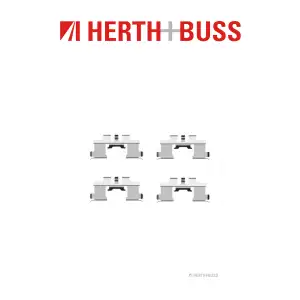 HERTH+BUSS JAKOPARTS Bremsbel&auml;ge Zubeh&ouml;rsatz f&uuml;r SUBARU ALTO (FF) 1.1 vorne