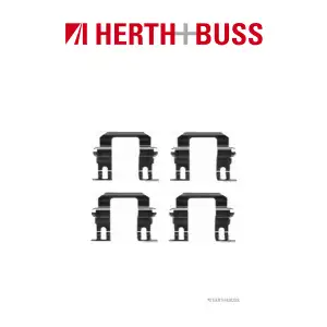 HERTH+BUSS JAKOPARTS Bremsbel&auml;ge Zubeh&ouml;rsatz ISUZU f&uuml;r OPEL MONTEREY A B hinten
