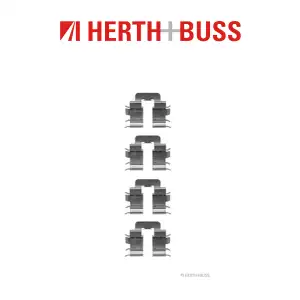 HERTH+BUSS JAKOPARTS Bremsbel&auml;ge Zubeh&ouml;rsatz NISSAN MICRA 2 K11 1.0 i 16V hinten