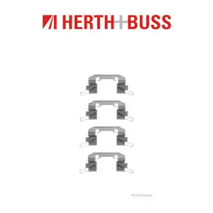 HERTH+BUSS JAKOPARTS Bremsbel&auml;ge Zubeh&ouml;rsatz NISSAN PATHFINDER 3 QASHQAI I vorne