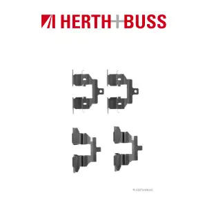 HERTH+BUSS JAKOPARTS Bremsbel&auml;ge Zubeh&ouml;rsatz NISSAN JUKE QASHQAI X-TRAIL hinten