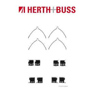 HERTH+BUSS JAKOPARTS J3662024 Bremsbel&auml;ge Zubeh&ouml;rsatz TOYOTA Corolla 1.6 Au/16V 1.9D vorne