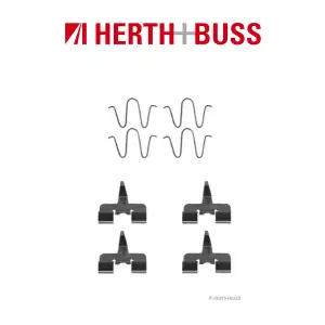 HERTH+BUSS JAKOPARTS Bremsbel&auml;ge Zubeh&ouml;rsatz f&uuml;r MAZDA MX-5 II (NB) hinten