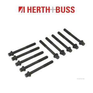 10x HERTH+BUSS JAKOPARTS Zylinderkopfschrauben KIA RIO DC + KOMBI 1.3 75 / 82 PS
