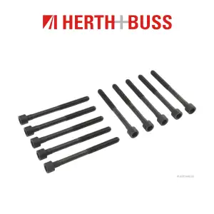 10x HERTH+BUSS JAKOPARTS Zylinderkopfschrauben f&uuml;r NISSAN MICRA JUKE QASHQAI 1.6