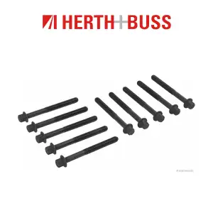 10x HERTH+BUSS JAKOPARTS Zylinderkopfschrauben NISSAN PRIMERA X-TRAIL (T30 T31)