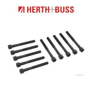 10x HERTH+BUSS JAKOPARTS Zylinderkopfschrauben TOYOTA COROLLA PASEO STARLET 1.3