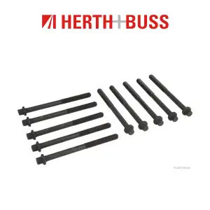 10x HERTH+BUSS JAKOPARTS Zylinderkopfschrauben MAZDA 2 (DE) 3 (BK BL) 1.3 - 1.6