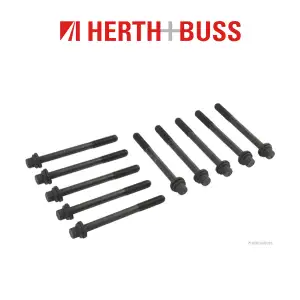 10x HERTH+BUSS JAKOPARTS Zylinderkopfschrauben MITSUBISHI COLT LANCER SPACE STAR