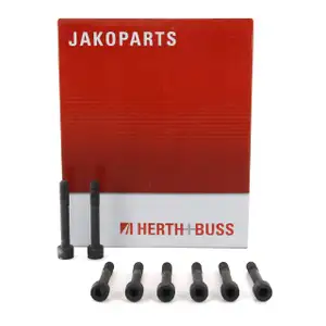 8x HERTH+BUSS JAKOPARTS Zylinderkopfschrauben DAIHATSU CUORE MOVE SIRION TREVIS